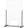 thumbnail image 2 of Lorell, LLR55670, Removable Shelf Glass Protective Screen, 1 Each, Clear, 2 of 7
