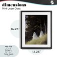 thumbnail image 4 of Stupell Industries Rustic Lodge Haunted Morning Ghosts Black Framed Print Under Glass, 13 x 16, by LSR Design Studio, 4 of 8