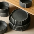 thumbnail image 5 of Stone Lain Bao 24-Piece Dinnerware Set Stoneware, Charcoal, 5 of 6