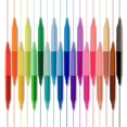 thumbnail image 4 of Juego de rotuladores INNMUSE, 36 colores, doble cara, lavable con funda para niños, 4 of 5