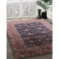 thumbnail image 2 of Ahgly Company Indoor Rectangle Mid-Century Modern Purple Oriental Area Rugs, 5' x 7', 2 of 6