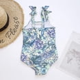 thumbnail image 2 of Uccdo 5-14Y Girls Sparkle One-Piece Swimsuits Swimwear Summer Bathing Suits Beachwear, 2 of 6