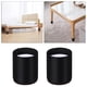 thumbnail image 3 of Pie de pata de muebles Autoadhesivo antideslizante Elevadores de muebles Silla Escritorio Pies de Accesorios Redondo 6x5cm Negro Macarena Elevadores de sofá, 3 of 8