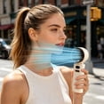 thumbnail image 7 of HHGBAD Powerful High-Speed Handheld Fan, USB Rechargeable Mini Portable Fan, Adjustable Speed for Outdoor Travel, 360° Rotatable for Office and Home Use, Ideal Gift for Everyone, Beige, 7 of 7