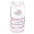 thumbnail image 2 of Hudson Baby Infant Girl Cotton Bibs 10pk, Winter Forest, One Size, 2 of 2