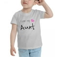 thumbnail image 3 of I Love My Aunt Cute Toddler T Shirts for Boys Girls (Gray, Youth XL), 3 of 5
