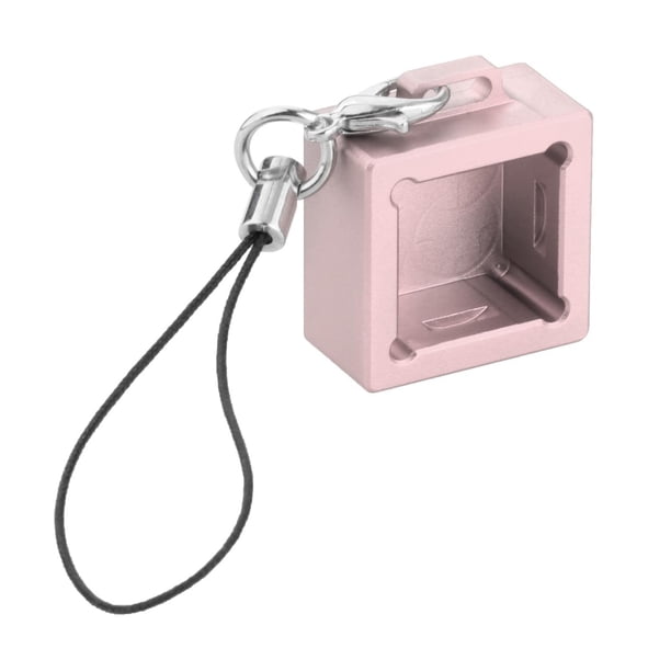 Base de comprobador de interruptores de aluminio anodizado CNC, abridor de eje personalizado para Cherry MX Rosado