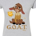 thumbnail image 3 of Disney Wish - Valentino Goat - Juniors Fitted Graphic T-Shirt, 3 of 5
