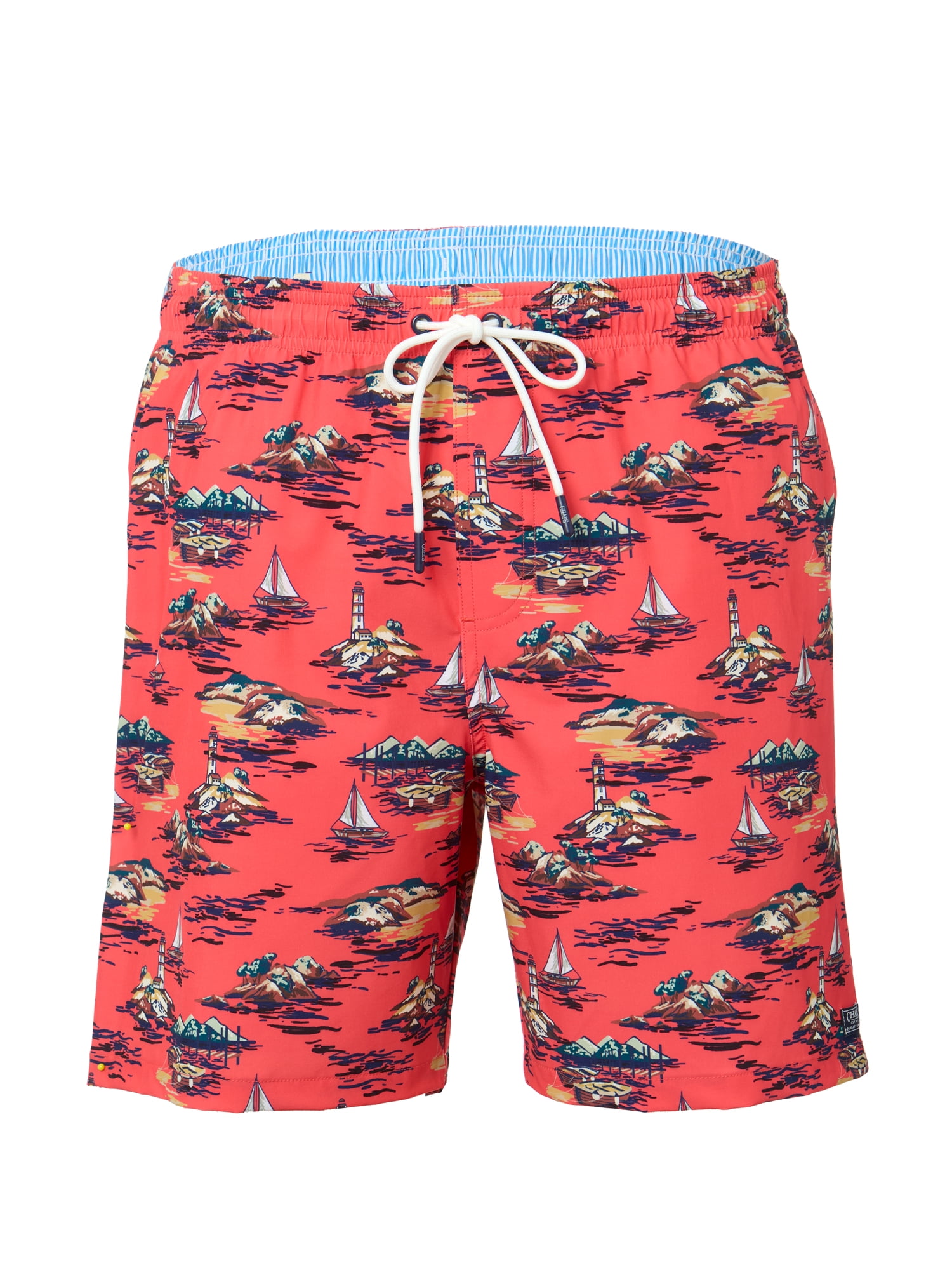 Chaps Mens Swim Trunks, 7" Inseam, Sizes S-3XL