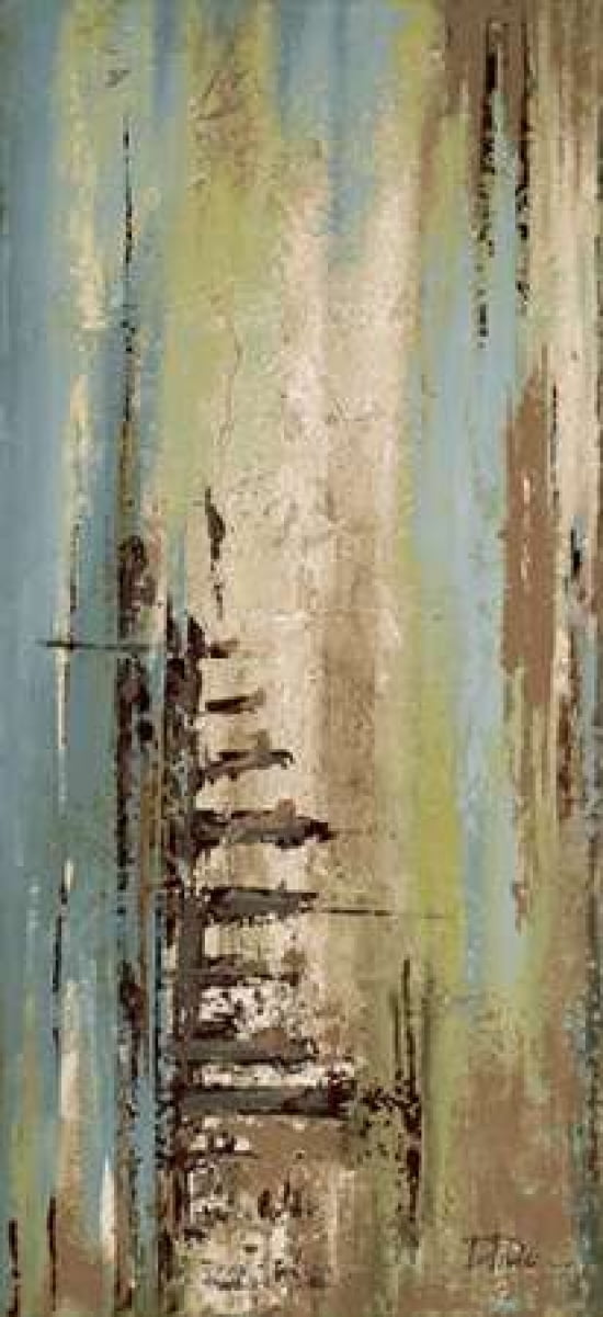 The Blue and Green Ones I Canvas Art - Patricia Pinto ()