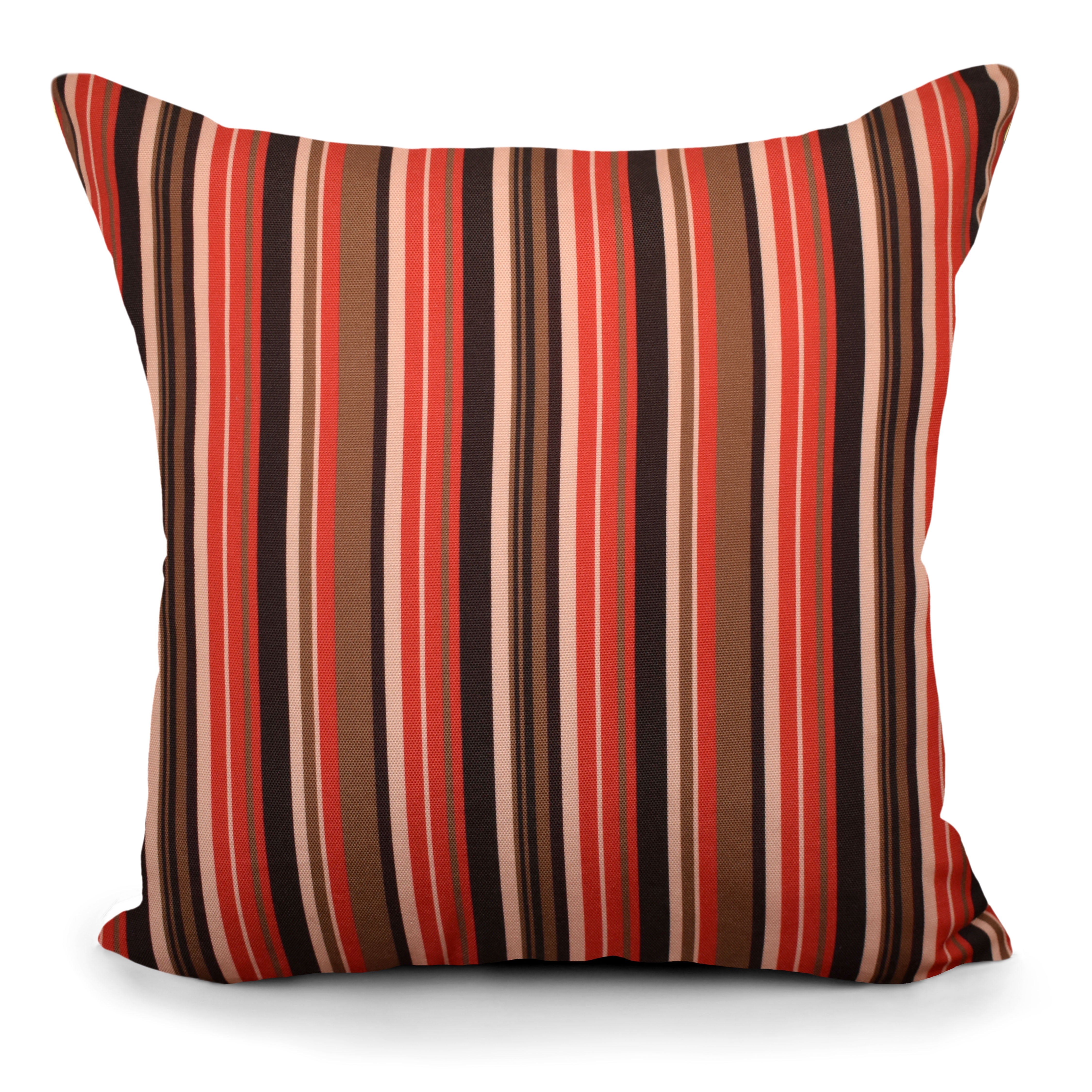 Indoor Outdoor Waterproof Lumbar Pillows - Set of 2, 18''x18'' with Included Inserts - Stylish Comfort for Your Patio Furniture, Garden Chairs, or Indoor Déco