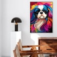 thumbnail image 4 of Japanese Chin Watercolor Dog Art Print Poster, Wall art Painting Decor, Puppies Colorful, Puppy Pop Art Home Decor Artwork For Bedroom Living Room Bathroom Decor,, 4 of 5