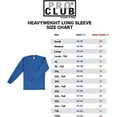 thumbnail image 3 of Pro Club Men's 3-Pack Heavyweight Cotton Long Sleeve Crew Neck T-Shirt, 3 of 3