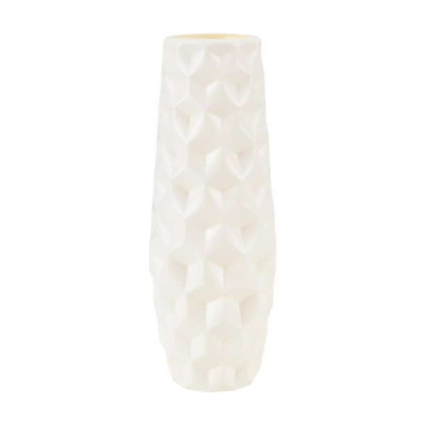 Florero Porta Flores Organizador Maceta Regalo de Cumpleaños Decoración Florero Brote Blanco