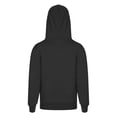 thumbnail image 6 of CHICTRY Kids Girls Hoodie Casual Sweatshirt Sportswear Solid Color Long Sleeve Drawstring Hooded Pullover Tops A Black 5-6, 6 of 7