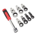 thumbnail image 1 of Llave de trinquete Flexible ANGGREK 8 Uds 7 cabezales acero de vanadio 72 dientes, 1 of 8