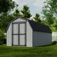 thumbnail image 3 of Little Cottage Co. 8x16 Value Gambrel Barn with 4 ft. Sidewalls, Outdoor Wood Storage Shed Do-It-Yourself Precut Kit, 3 of 13