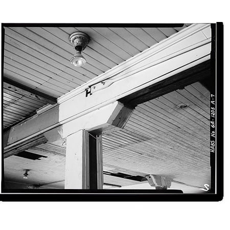 Historic Print, Savannah Historic District, Whitfield Building, 121-125 Whitaker Street, Savannah, Chatham County, GA - 7, 18" x 24"