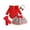 Red, variant on Duqingm Baby Girl Clothes Newborn Fall Winter Outfit Ruffled Long Sleeve Romper Lace Dress Headband Skirt Set 0-18 Months (Red,12-18 Months)