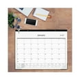 2024 Monthly Desk Pad Calendar, 22x17, Blue Sky, Enterprise
