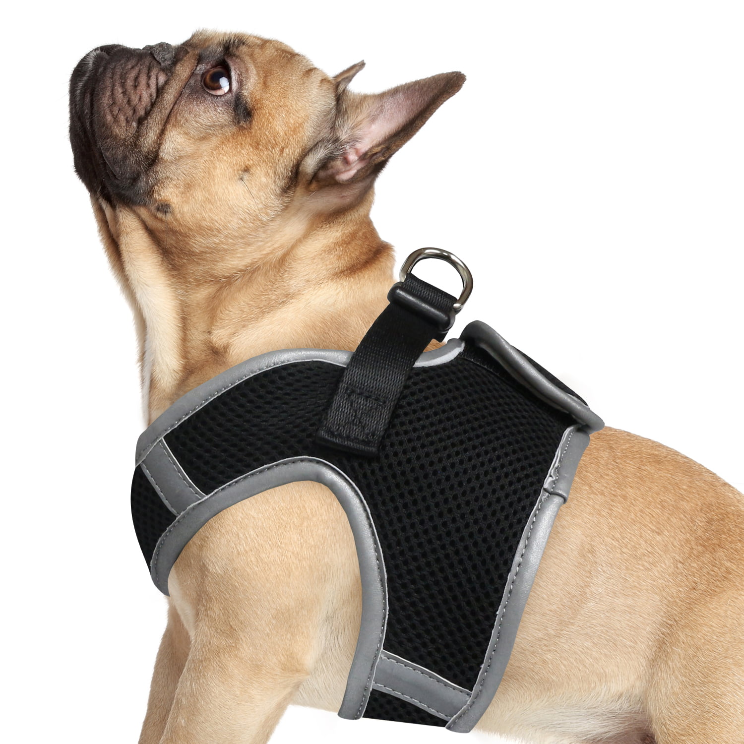 Wealer Dog Harness No-Pull Adjustable,Dog Vest with Training Handle Best Reflective Waterproof Material,Dog Vest Harness All Weather Breathable Mesh for Small Medium Large Dogs 