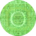 thumbnail image 1 of Ahgly Company Indoor Round Persian Green Traditional Area Rugs, 6' Round, 1 of 1