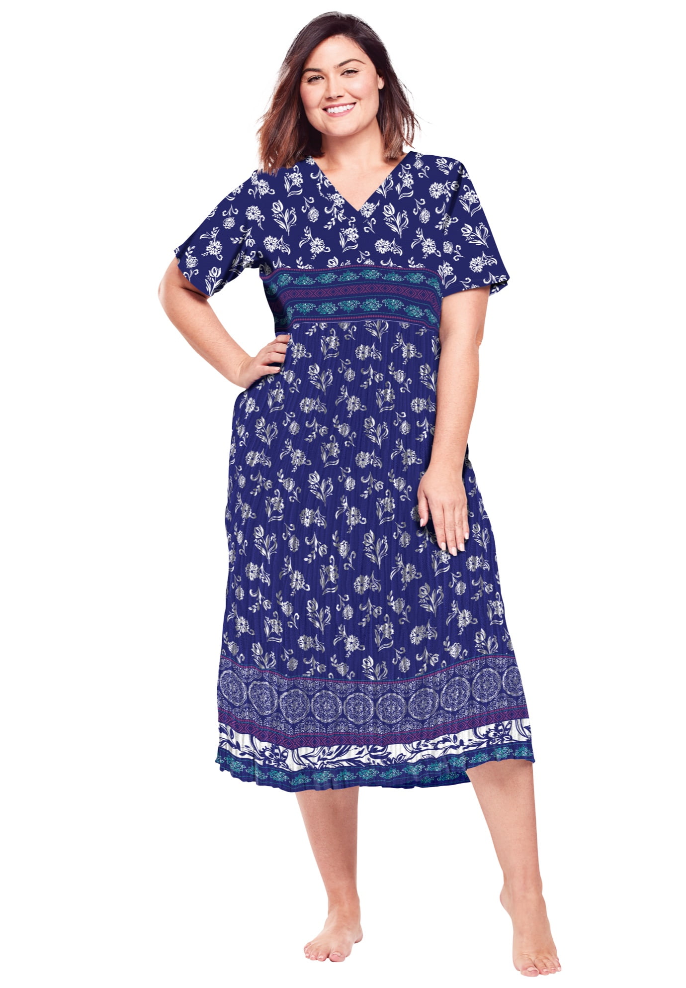 crinkle cotton dresses plus size