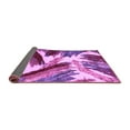 thumbnail image 2 of Ahgly Company Indoor Rectangle Abstract Purple Modern Area Rugs, 2' x 5', 2 of 4