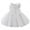 White, variant on IBTOM CASTLE Flower Girl Dress Satin Bowknot Tutu Wedding Bridesmaid Christening Pageant Birthday Party Evening Prom Gown 12-18 Months Champagne