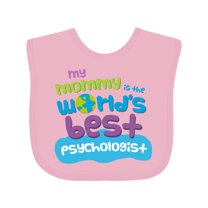 Inktastic Psychologist Mom Baby Boys or Girls Baby Bib