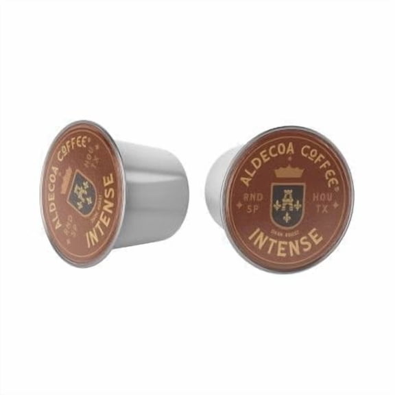 Aldecoa Intense Roast Coffee Pods, Bold, Smooth & Full-Bodied Flavor | 80 Count Compatible K-Cups