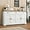White, variant on HLR 60” Large Buffet Sideboard Cabinet with 4 Doors and 3 Drawers Shaker Style, Coffee Bar Storage Cabinet for Dinning Room, Kitchen, Living Room, White