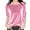Pink, variant on UQJfacai Girls Velvet Tops Dressy Casual 3/4 Sleeve T-Shirts Kids Trendy Party Crewneck Cute Tunic Basic Tee Shirts 3-14 Years
