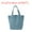 Blue, variant on Canvas Tote Bag with Handle Small Reusable Handbag Shopping Bags Yellow