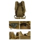 thumbnail image 5 of para exteriores de hidratación Bug Out Bolsa para Senderismo Trekking s Impermeable 30L marrón Macarena Mochila al aire libre, 5 of 8