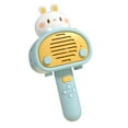 thumbnail image 4 of Milaget Microphone pour Enfants Volume Ajustable Haut-Parleur Lapin Mignon Micro pour Enfants Bleu, 4 of 9