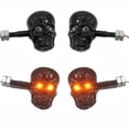 thumbnail image 5 of 4pcs Motorcycle LED Turn Signal For Harley-Davidson Sportster XL1200 XL883 XLH, 5 of 8
