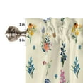thumbnail image 6 of Flower Daisy Lavender Butterfly Iris Curtain Home Decoration Living Room Short Curtains Window Treatments For Kitchen Bedroom, 6 of 6