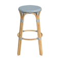 thumbnail image 2 of Butler Specialty Company Tabouret de Bar Rond en Rotin Tobias 30 Pouces - Bleu Bébé, 2 of 7