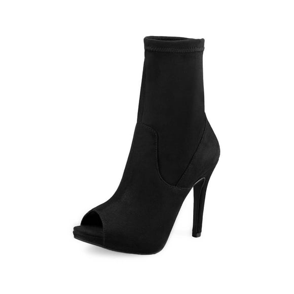 Bota Color Negro Altura De 11Cm Mundo Terra 031238