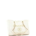 thumbnail image 2 of Pre-Owned Deauville Tote Raffia with Glitter Detail Small By Rebag, 2 of 7