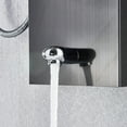 thumbnail image 5 of Bathroom Senlesen Stainless Steel LED Shower Panel Tower Faucet Set System Massage Body Jet, 5 of 7