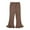 Brown, variant on Esaierr Kids Baby Girls Stretch Cotton Flare Pants Infant Toddler Solid Color Leggings Pants Kids All-Match Spring and Autumn Flare Pants 12M-8Y