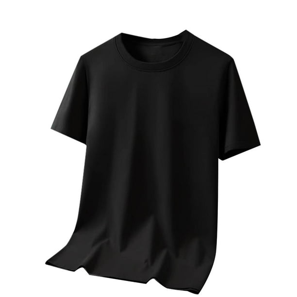 pstuiky camisetas para hombre, Camisa de lentejuelas de moda para hombre, con cuello vuelto, manga corta y brillante. camisas casuales para hombre xl