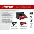 thumbnail image 3 of Troy-Bilt 42" 22 Cubic Foot Lawn Sweeper, 3 of 8
