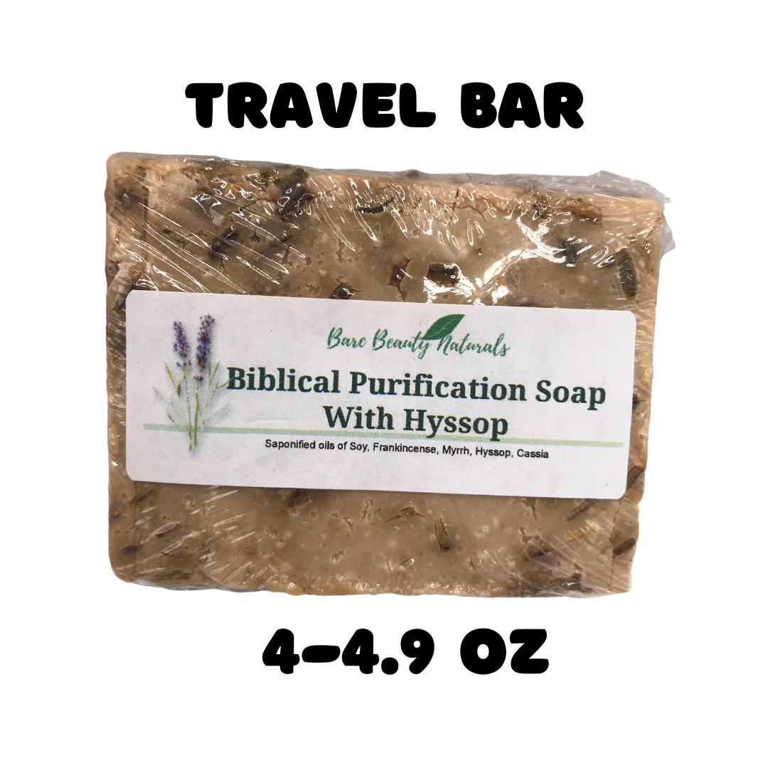 Bare Beauty Naturals 100 Natural Biblical Purification Soap with
