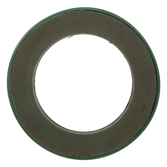 Guirnalda de ventosa con forma de aro, placa fija de plástico para decoración de carrocería de coche, para bodas (verde)