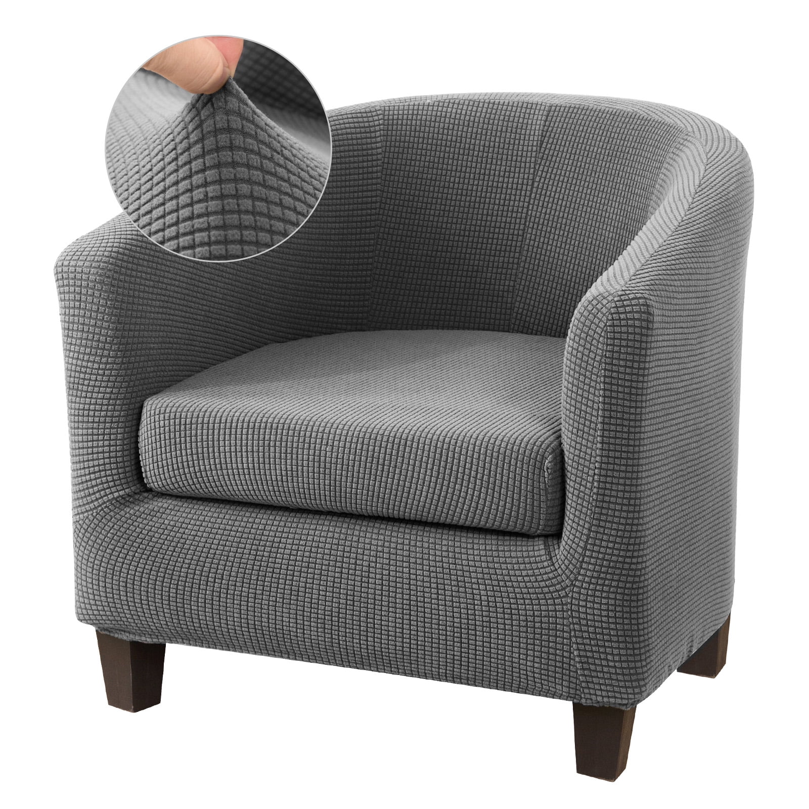 SHANNA Stretch Club Chair Cover Tub Chair Slipcover Couch Cover with ...