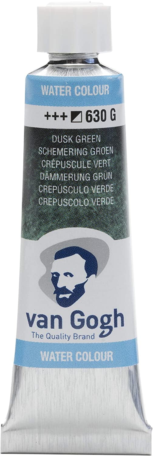 Royal Talens Van Gogh Watercolor Paint – Dusk Green 630, 10 ml