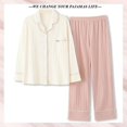 thumbnail image 1 of Pijama holgado informal de manga larga para mujer, ropa de dormir 2022 algodón, conjuntos de ropa de dormir para Familia, 1 of 4